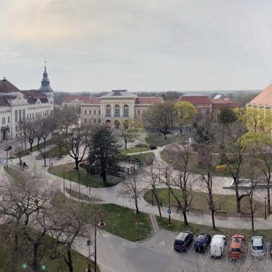 2 szobás, erkélyes lakás gyönyörű belvárosi panorámával
